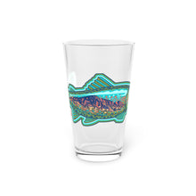 Load image into Gallery viewer, 16oz Pint Glass - Mountain Trout