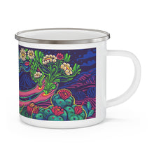 Load image into Gallery viewer, Enamel Mug - Flower &amp; Herbs