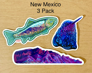 Sticker 3 Pack - New Mexico