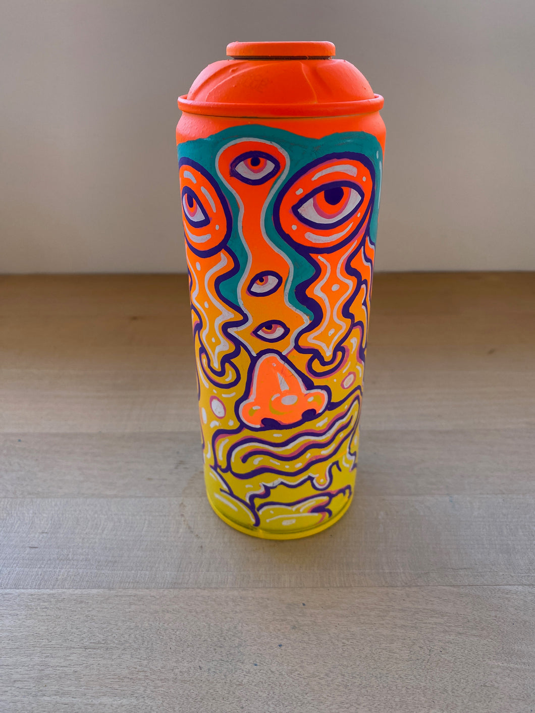 'Gary' - Hand Painted Spray Can