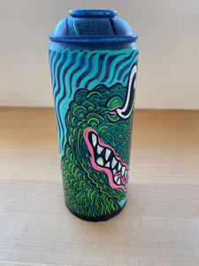 'Gator' - Hand Painted Spray Can