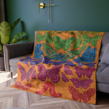 Load image into Gallery viewer, Metamorphosis - Crushed Velvet Blanket