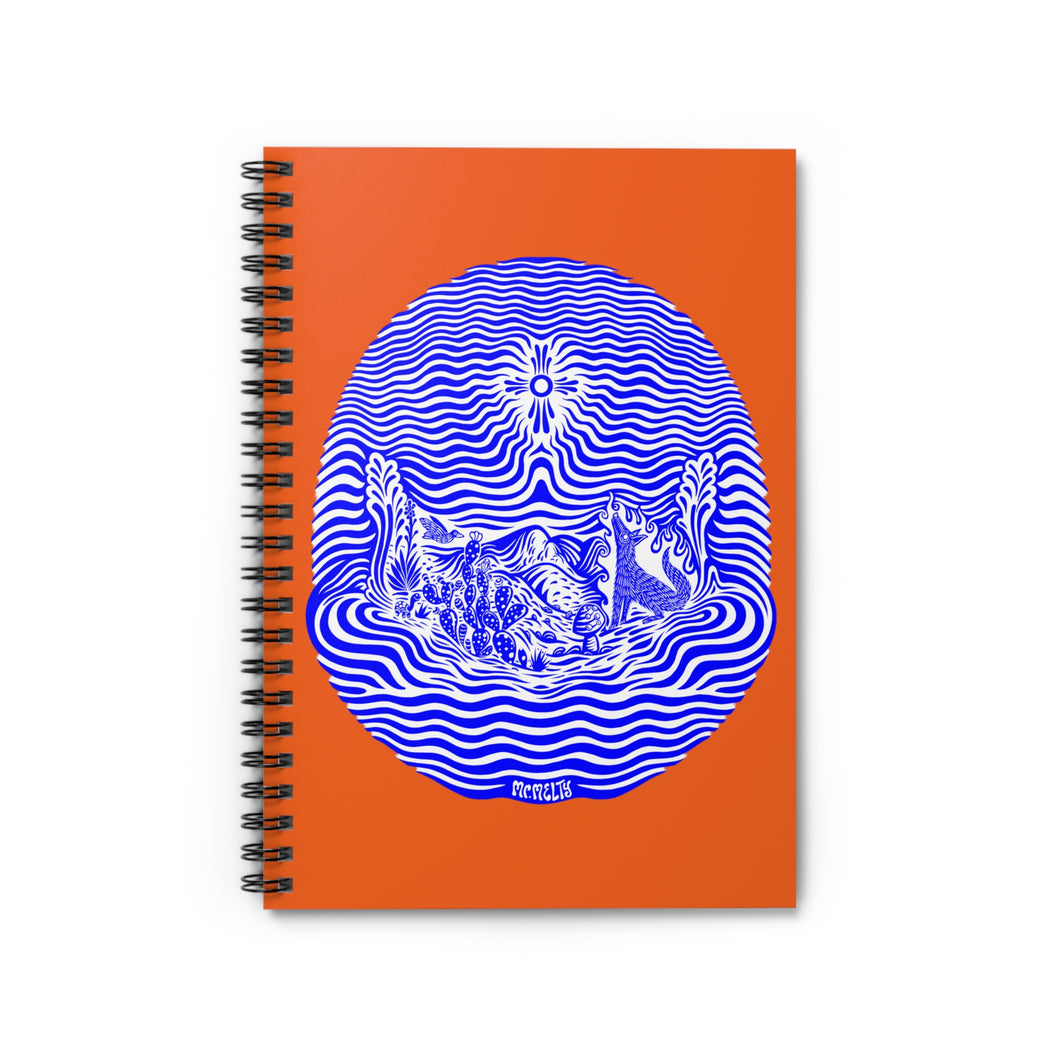 Trail of the Sun - Spiral Lined Notebook