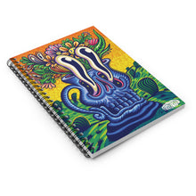 Load image into Gallery viewer, Flowers of Time - Spiral Lined Notebook