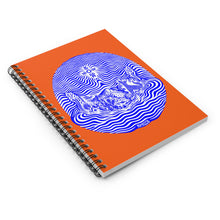 Load image into Gallery viewer, Trail of the Sun - Spiral Lined Notebook