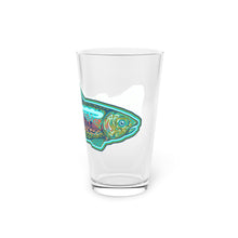 Load image into Gallery viewer, 16oz Pint Glass - Mountain Trout