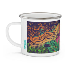 Load image into Gallery viewer, Enamel Mug - Flower &amp; Herbs