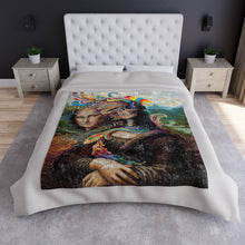 Load image into Gallery viewer, Melty Lisa - Crushed Velvet Blanket