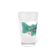 Load image into Gallery viewer, 16oz Pint Glass - Mountain Trout