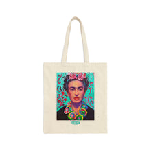 Load image into Gallery viewer, Cotton Canvas Tote Bag - Frida