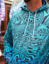 Load image into Gallery viewer, Swirls Collection - Electric Nightfall HOODIE