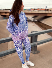 Load image into Gallery viewer, Swirls Collection - Purple Haze Hoodie &amp; Joggers SET