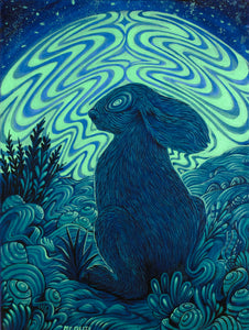 Desert Rabbit - Canvas Print