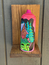 Load image into Gallery viewer, 'Moonlit Hideout' - Hand Painted Spray Can