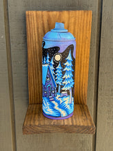 Load image into Gallery viewer, 'Midnight Mountain Smoke' - Hand Painted Spray Can