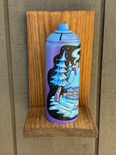 Load image into Gallery viewer, 'Midnight Mountain Smoke' - Hand Painted Spray Can