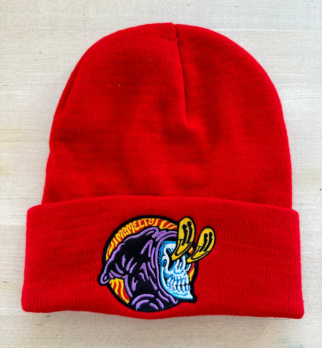 Beanie - Grim Reaper (Red)