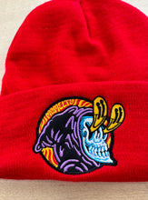Load image into Gallery viewer, Beanie - Grim Reaper (Red)