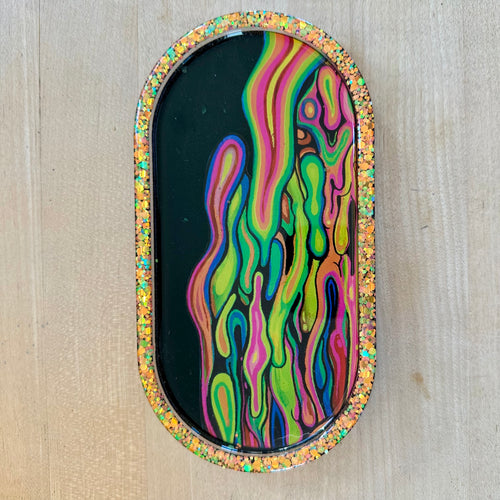 Large Tray (Spairy Farkle Collab) - Neon Melt