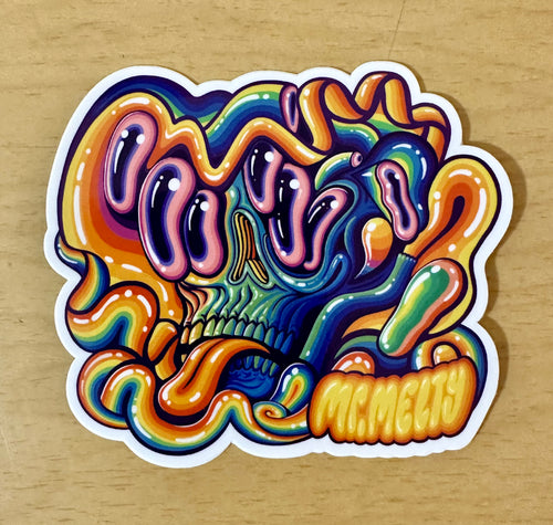 Sticker - Skittle Skull