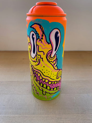 'Rat Dog' - Hand Painted Spray Can