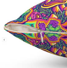 Load image into Gallery viewer, Psychedelia - Small Pillow Cushion