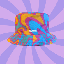 Load image into Gallery viewer, Reversible Bucket Hat - Cowboy Crazy