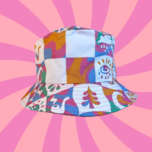 Load image into Gallery viewer, Reversible Bucket Hat - Cowboy Crazy