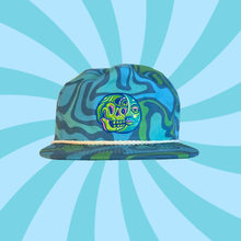 Load image into Gallery viewer, Flat Brim 5 Panel Hat - Moonbuds