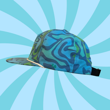 Load image into Gallery viewer, Flat Brim 5 Panel Hat - Moonbuds