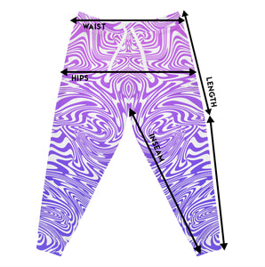 Swirls Collection - Purple Haze Hoodie & Joggers SET