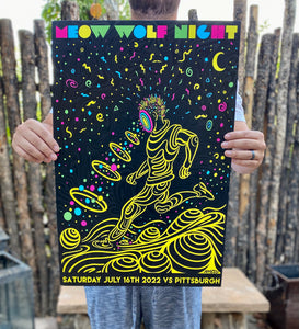 New Mexico United | 2022 Meow Wolf Night 16x24 Poster
