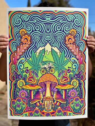 'Psychedelia' 18x24 LIMITED EDITION PRINT