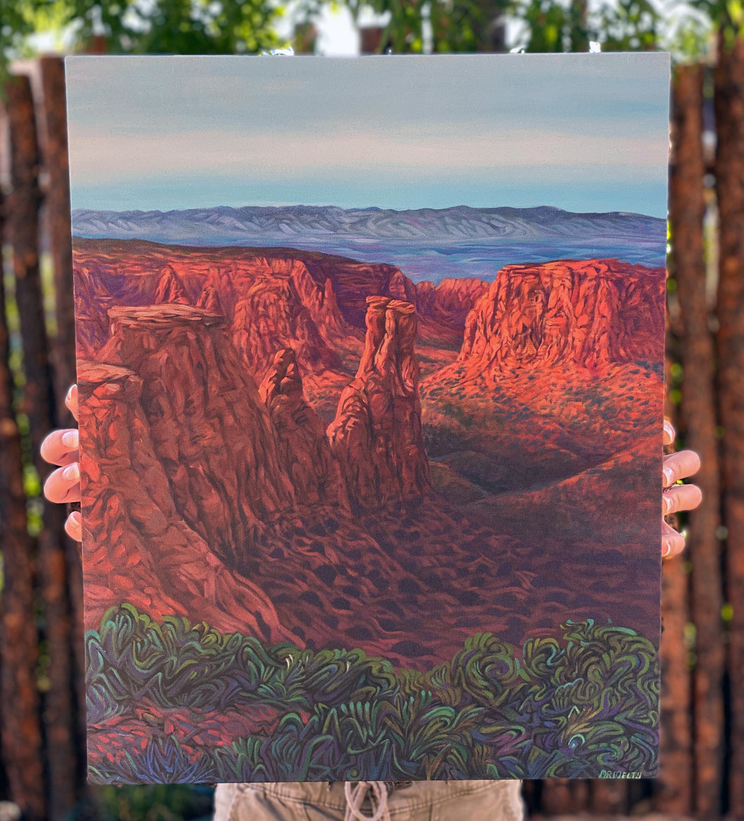 Monument Canyon - Canvas Print