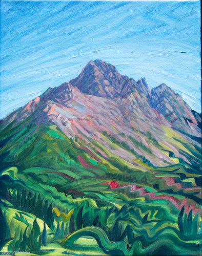 'Mount Sneffels' - 11x14 Painting
