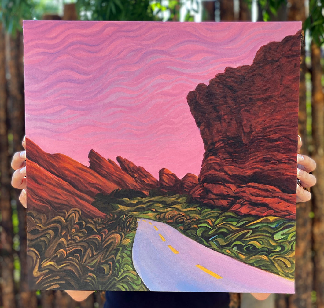 Road to Red Rocks - Canvas Print