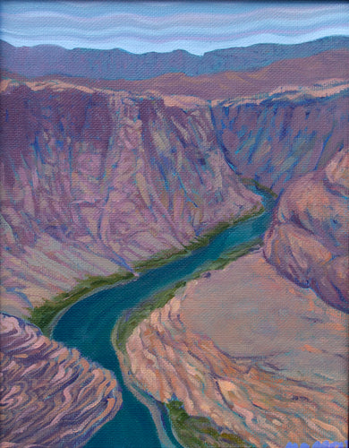 'Horsehoe Bend' - 8x10 Painting