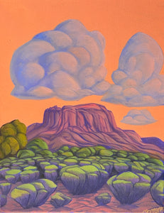 'Ghost Ranch' - 11x14 Painting